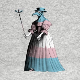 Trans Lady Plague Doctor (antique) T-Shirt